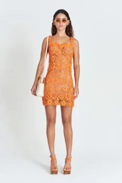 Enra Crochet Dress