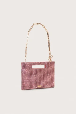 Lucinda Mini Rhinestone Shoulder Bag