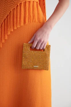 Lucinda Nano Rhinestone Clutch