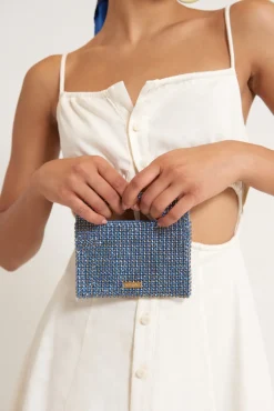 Lucinda Nano Rhinestone Clutch