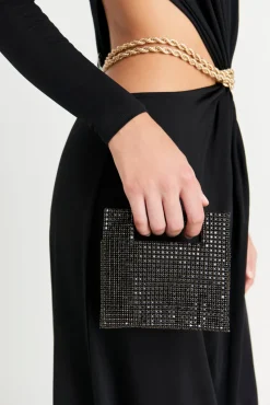 Lucinda Nano Rhinestone Clutch