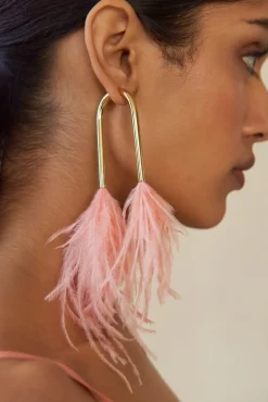 Meta Feather Earring