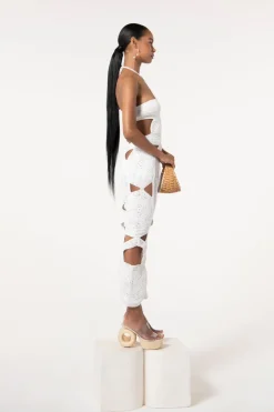 Shenaz Crochet Dress