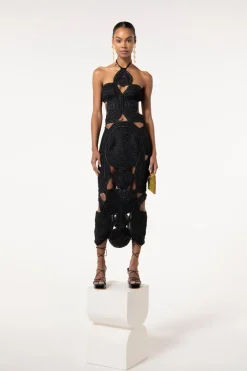 Shenaz Crochet Dress