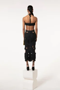 Shenaz Crochet Dress